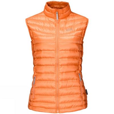 Chaleco Jack Wolfskin Vista Mujer Naranjas - Chile JTI781360